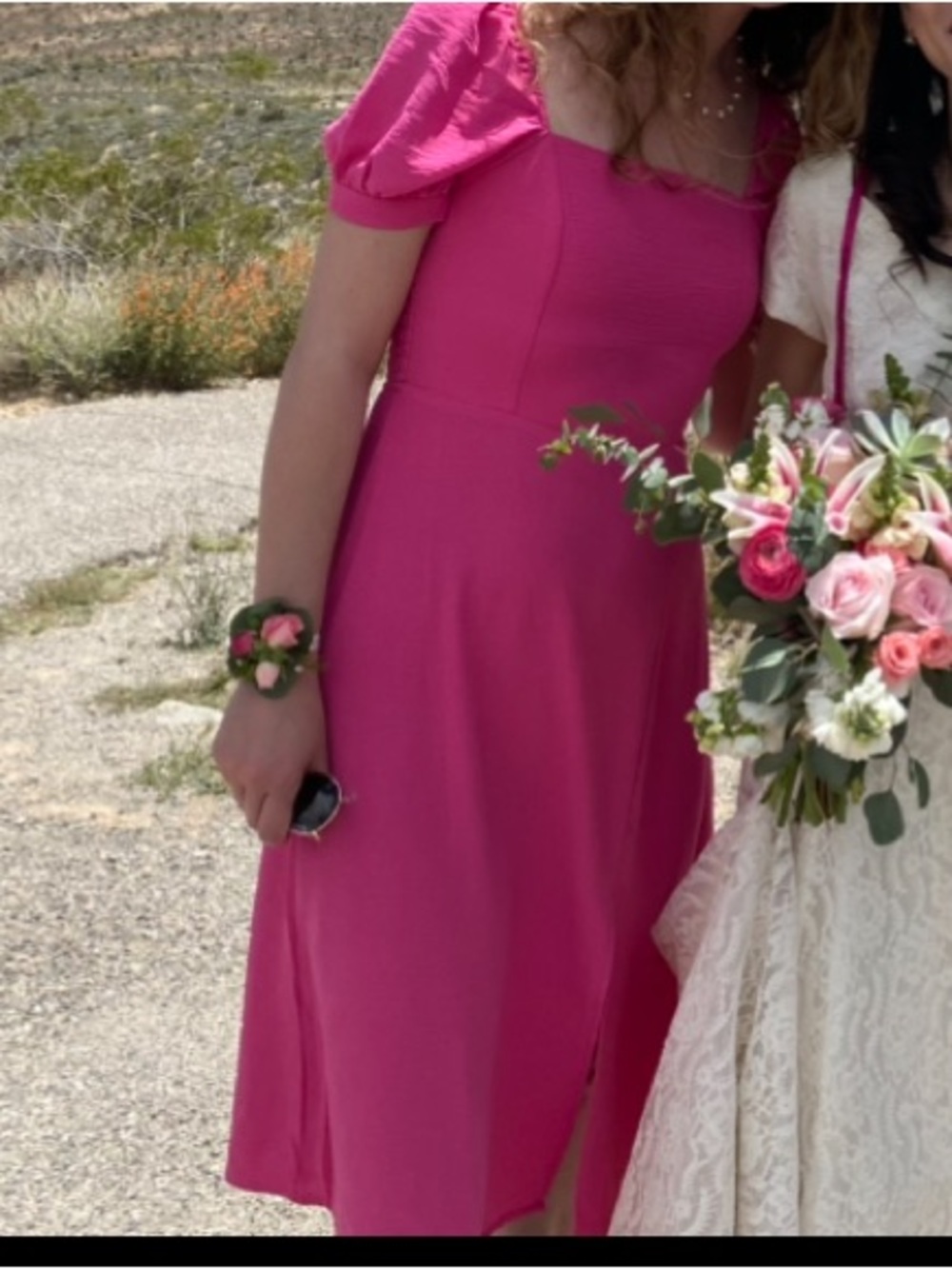 Monteau Hot Pink Dress